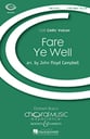 Fare Ye Weel Three-Part Treble choral sheet music cover